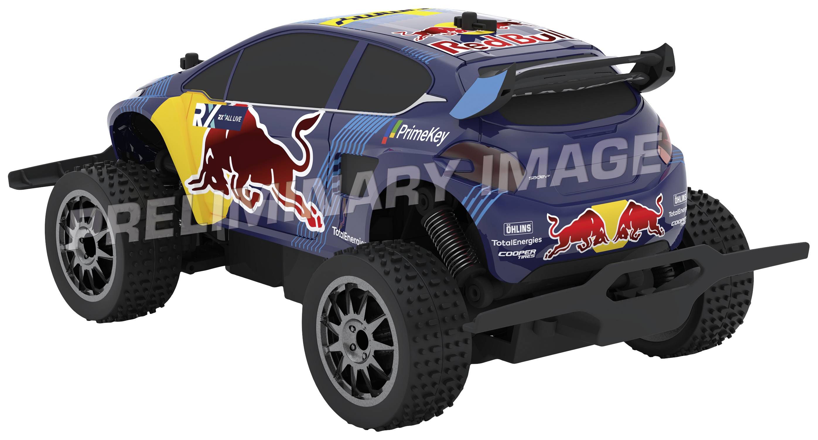 Carrera RC 370182021 Red Bull Peugeot WRX 208 1:18 RC Einsteiger Modellauto Elektro Rally