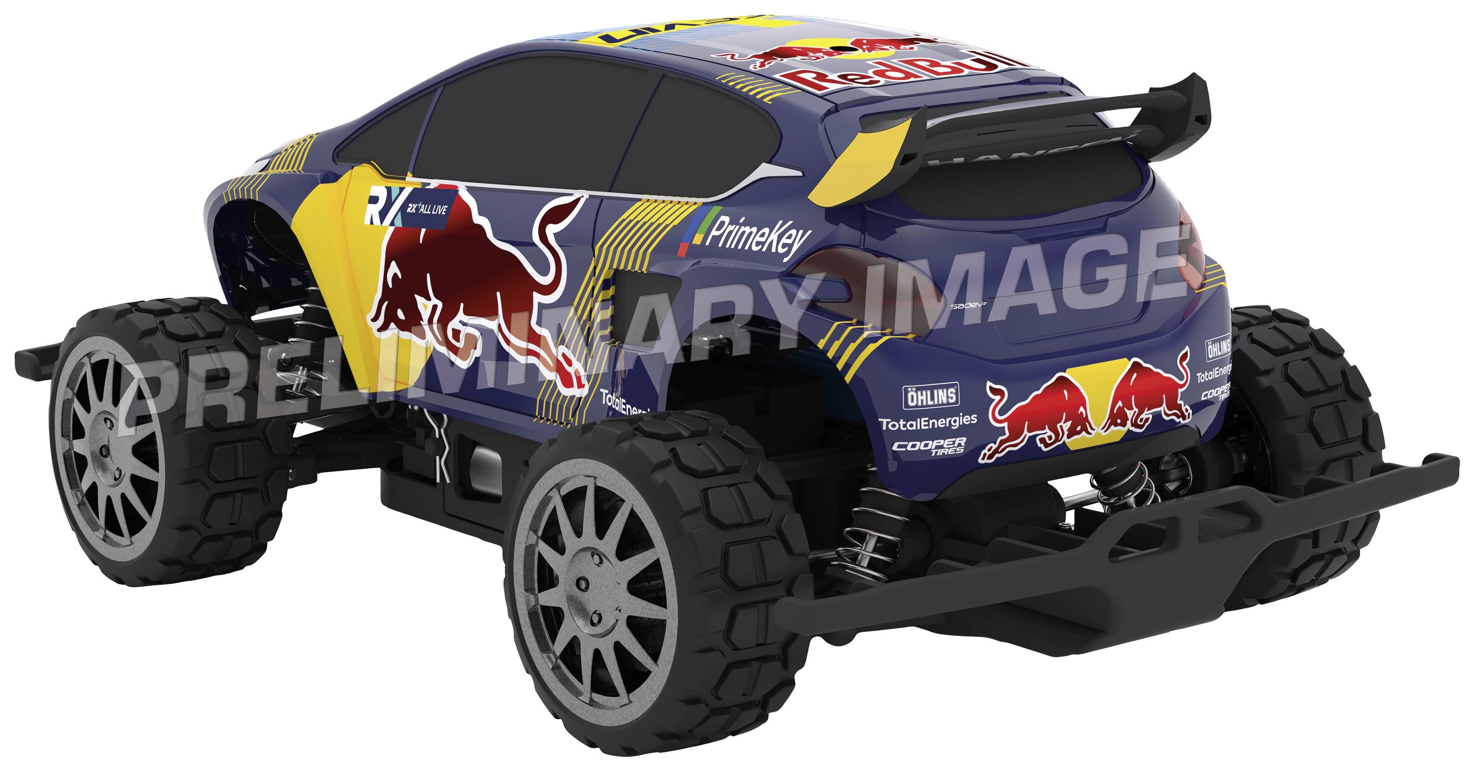 Carrera RC 370183022 Red Bull Peugeot WRX 208 1:18 RC Einsteiger Modellauto Elektro Rally