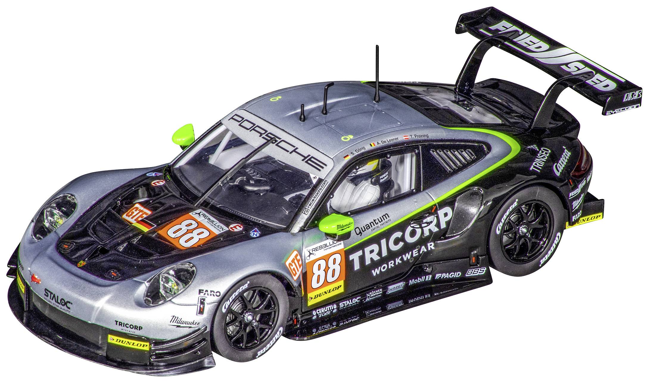 Carrera 20023930 DIGITAL 124 Auto Porsche 911 RSR "Proton Competition", No.88