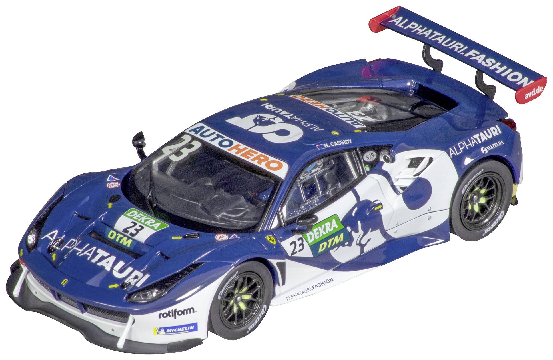 Carrera 20031033 DIGITAL 132 Auto Ferrari 488 GT3 "AlphaTauri AF Corse, No.23"