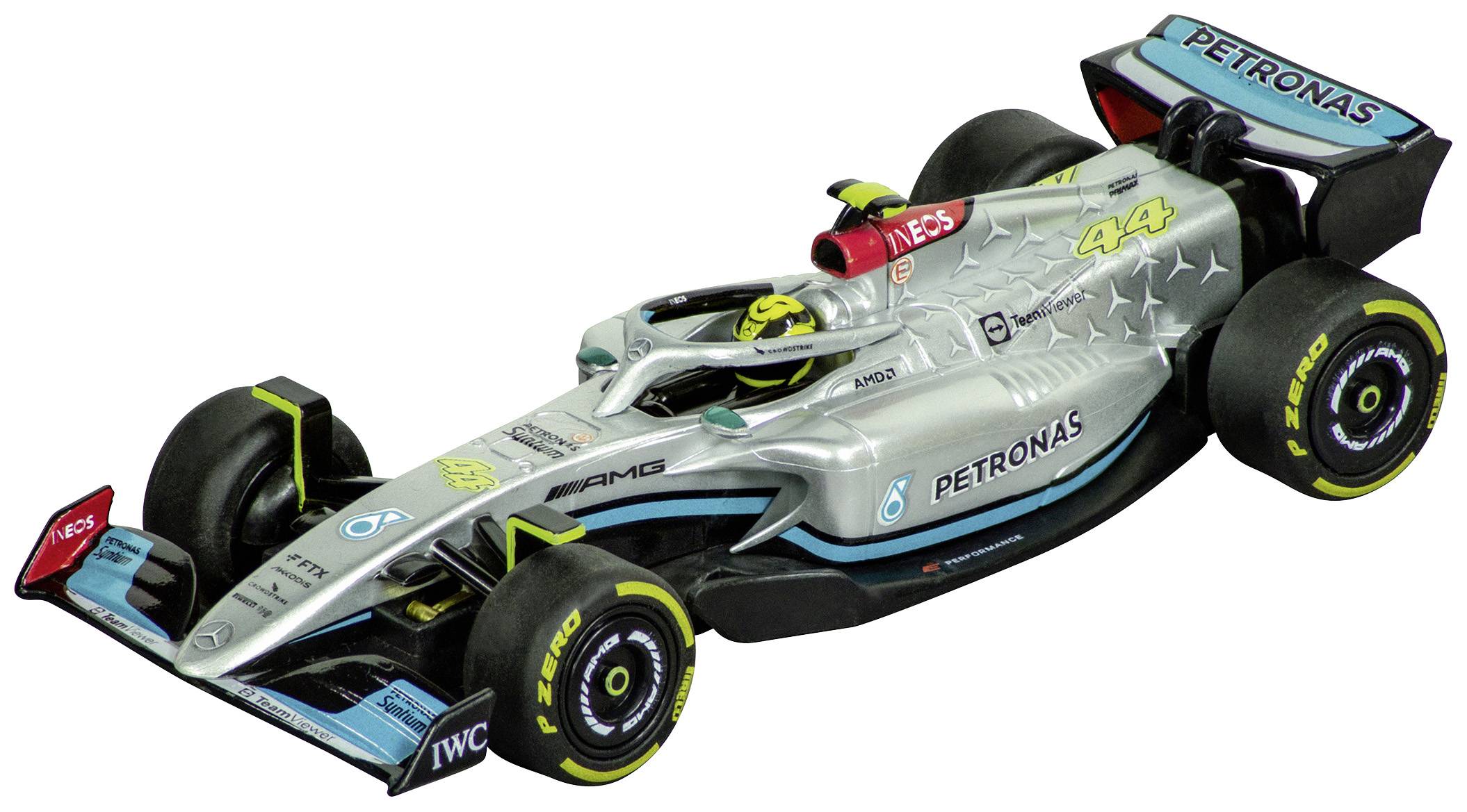 Carrera 20064204 GO!!! Auto Mercedes-AMG F1 W13 E Performance "Hamilton, No.44"