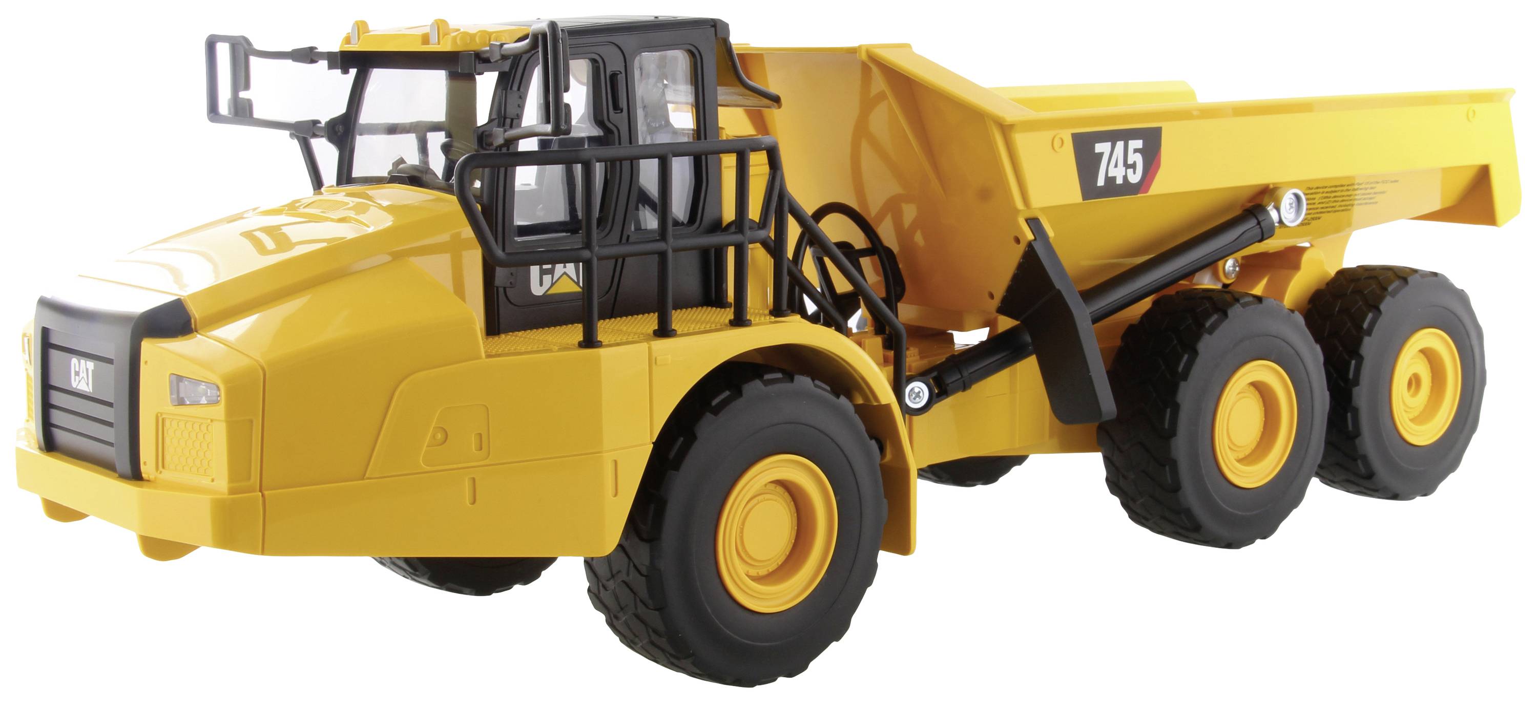 Carrera RC CAT 745 Articulated Truck 1:24 RC Einsteiger Funktionsmodell Baufahrzeug