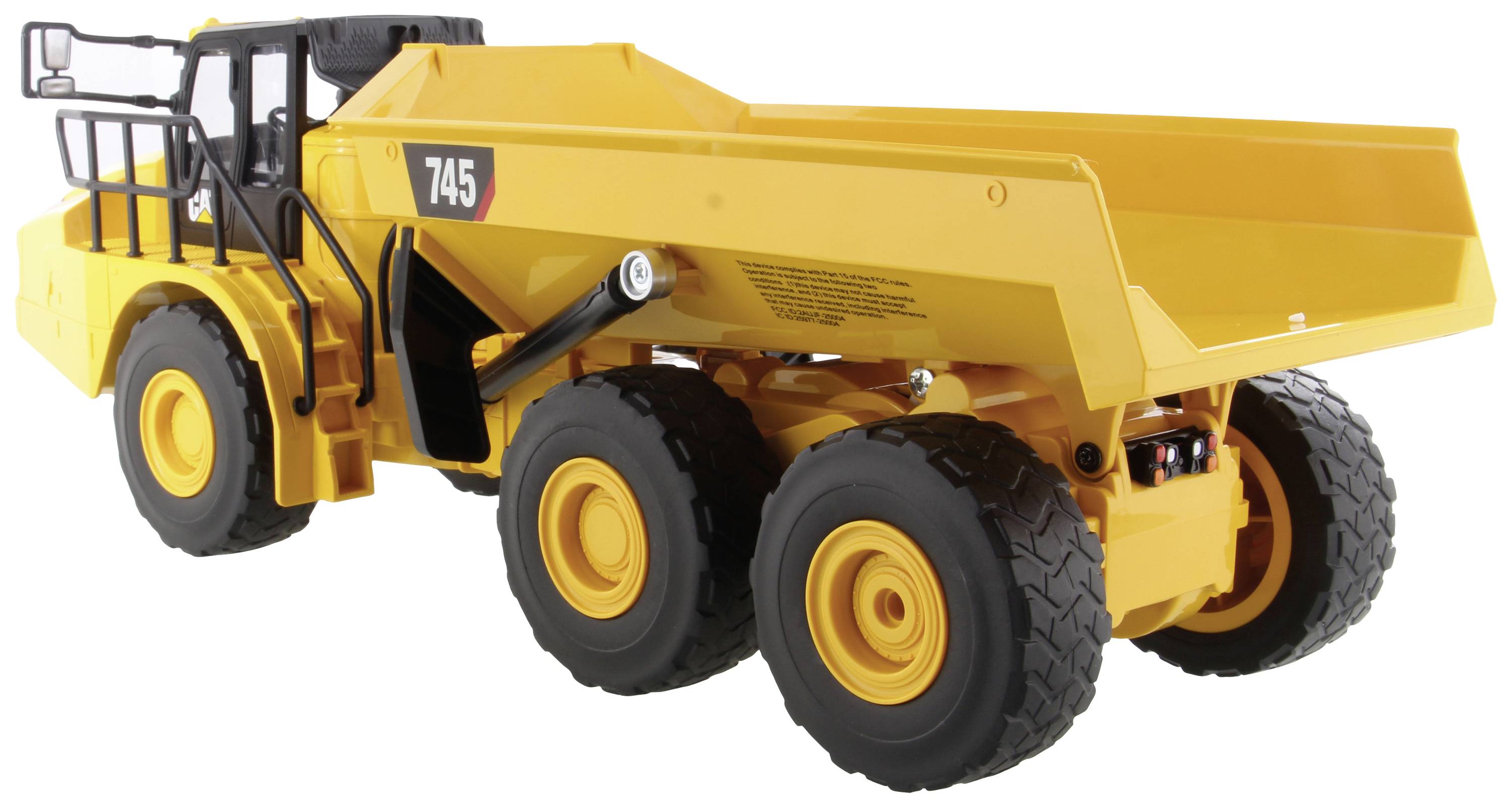 Carrera RC CAT 745 Articulated Truck 1:24 RC Einsteiger Funktionsmodell Baufahrzeug