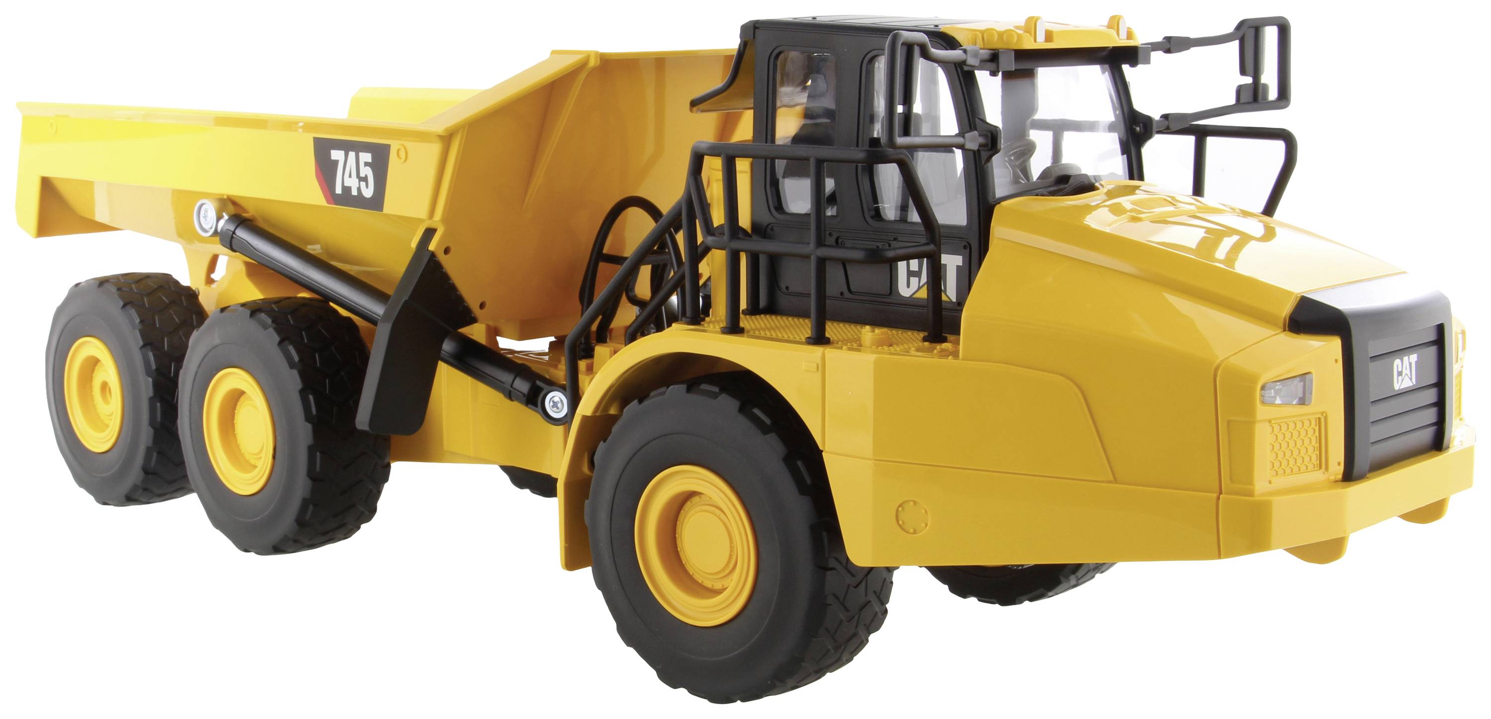 Carrera RC CAT 745 Articulated Truck 1:24 RC Einsteiger Funktionsmodell Baufahrzeug