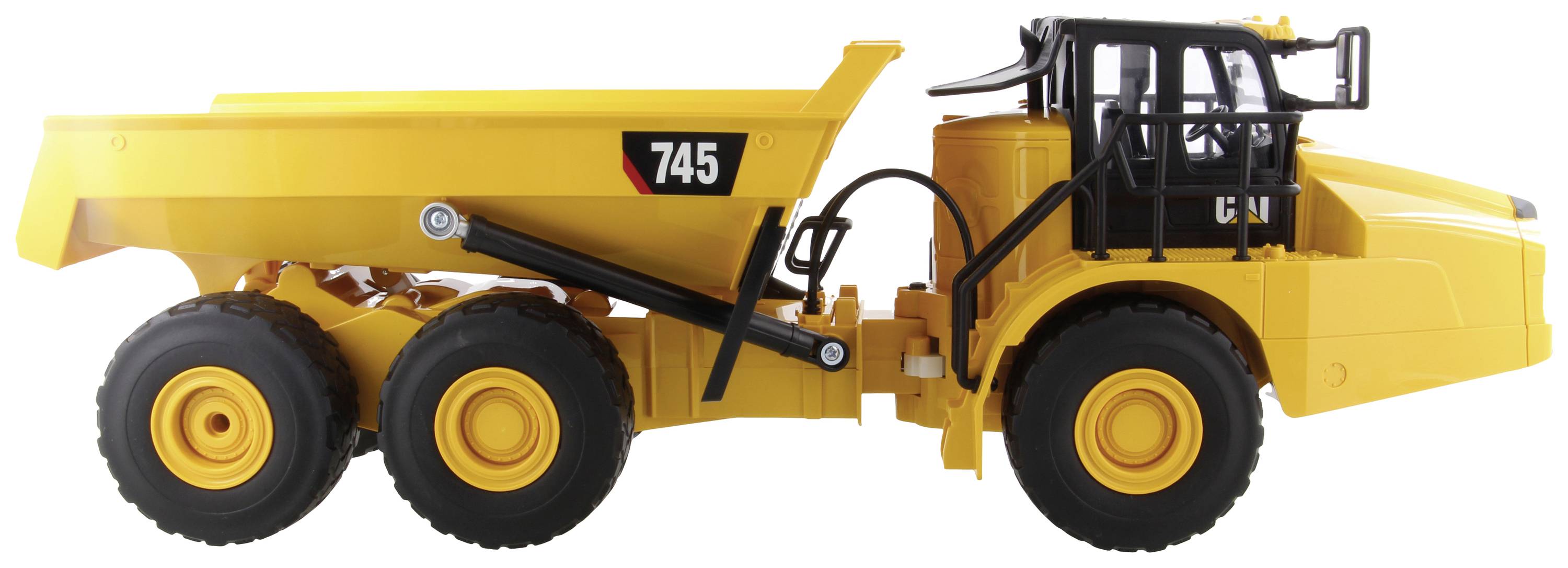 Carrera RC CAT 745 Articulated Truck 1:24 RC Einsteiger Funktionsmodell Baufahrzeug