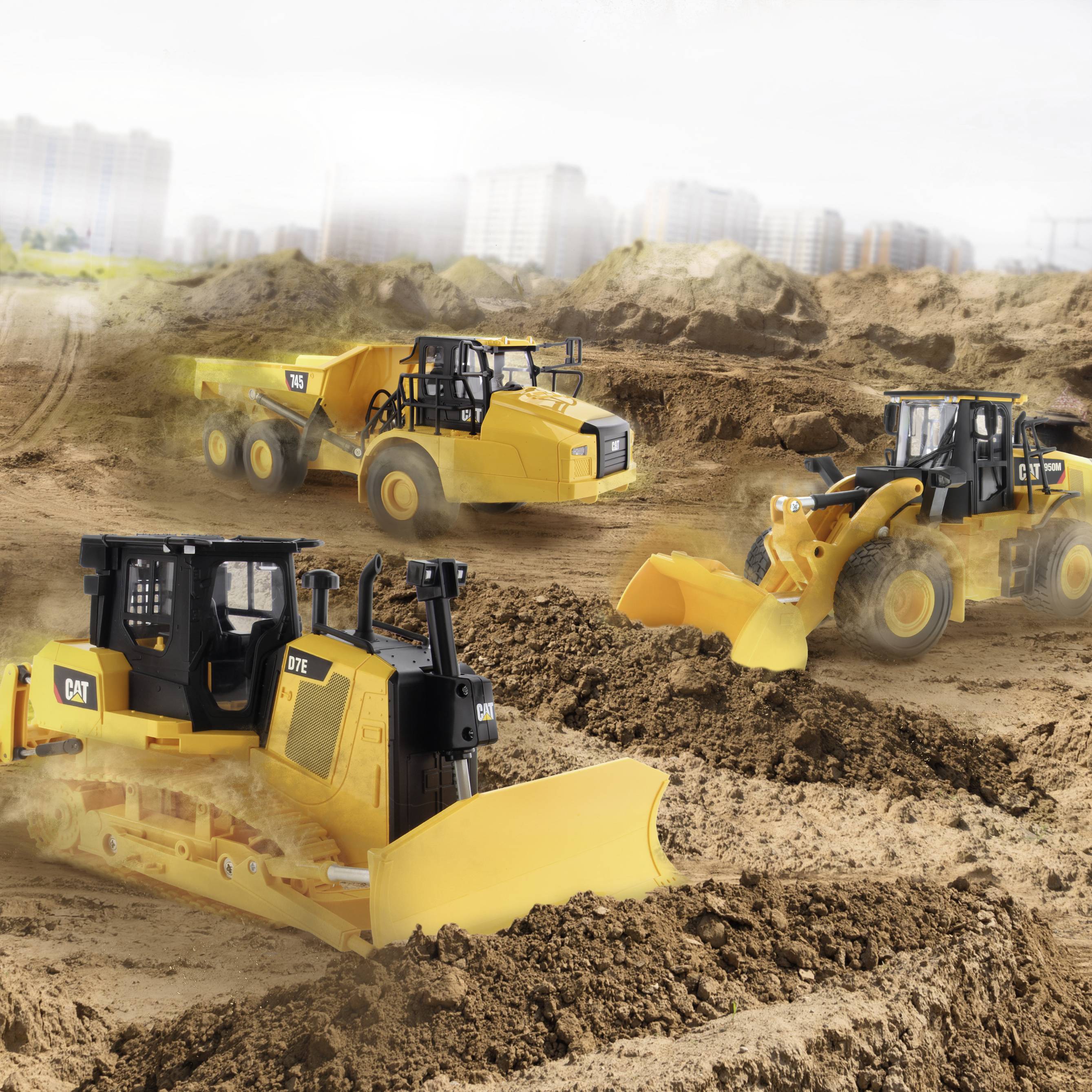 Carrera RC CAT 950M Wheel Loader 1:24 RC Einsteiger Funktionsmodell Baufahrzeug