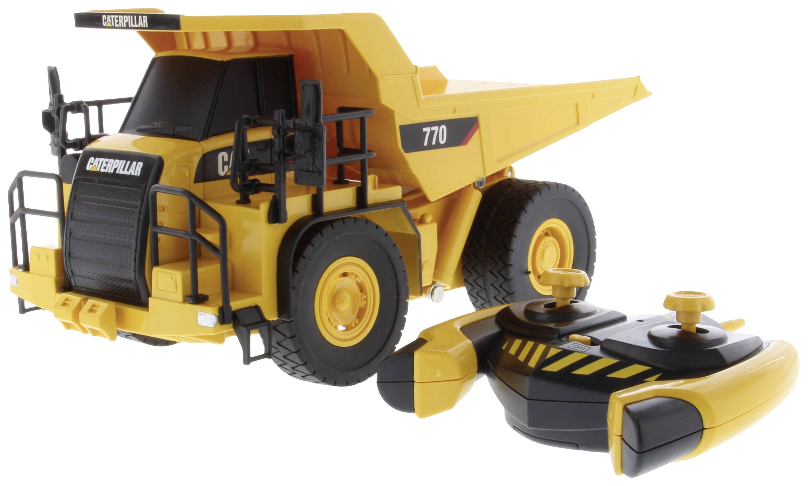 Carrera RC CAT 770 Mining Truck 1:35 RC Einsteiger Funktionsmodell Baufahrzeug