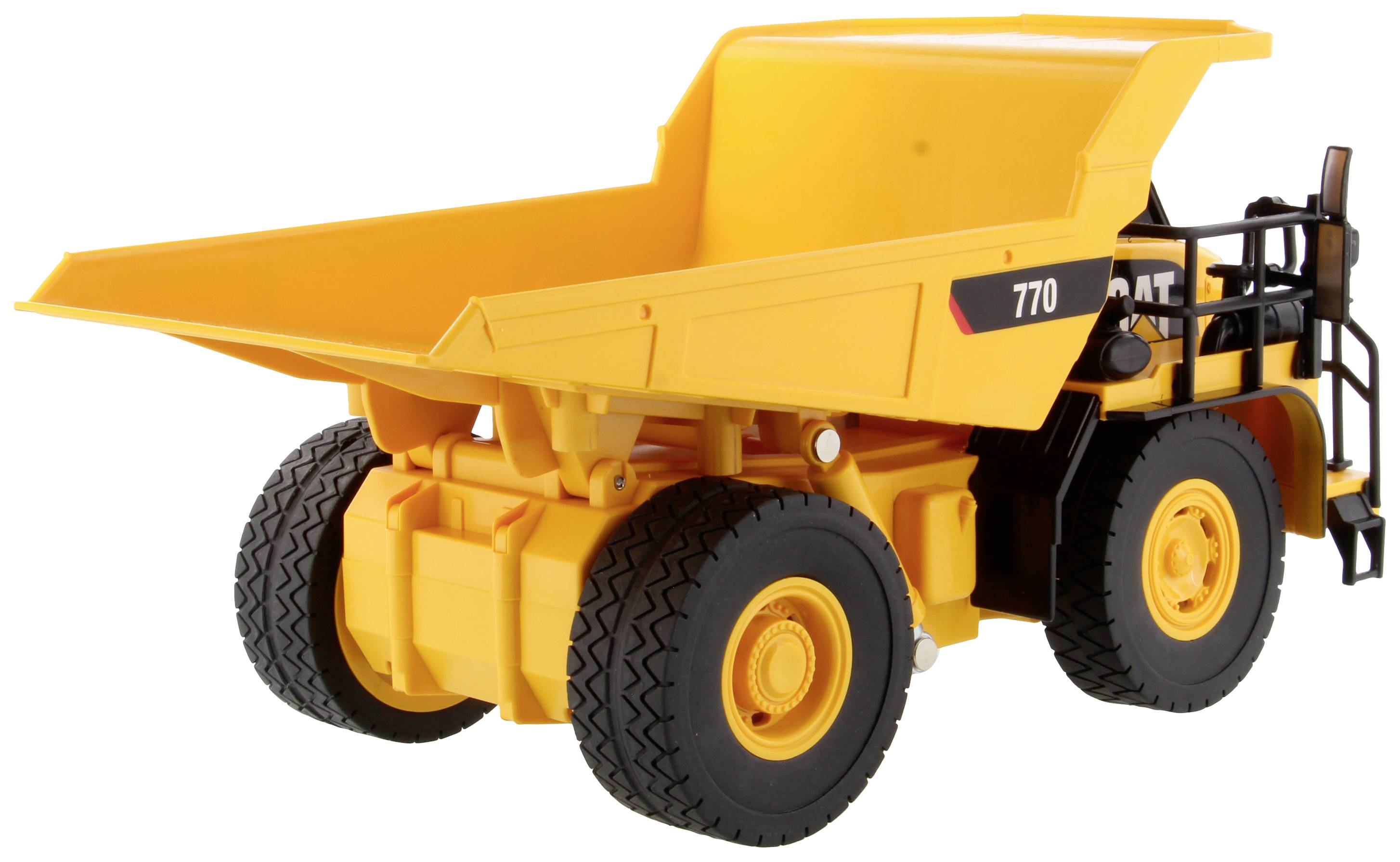 Carrera RC CAT 770 Mining Truck 1:35 RC Einsteiger Funktionsmodell Baufahrzeug