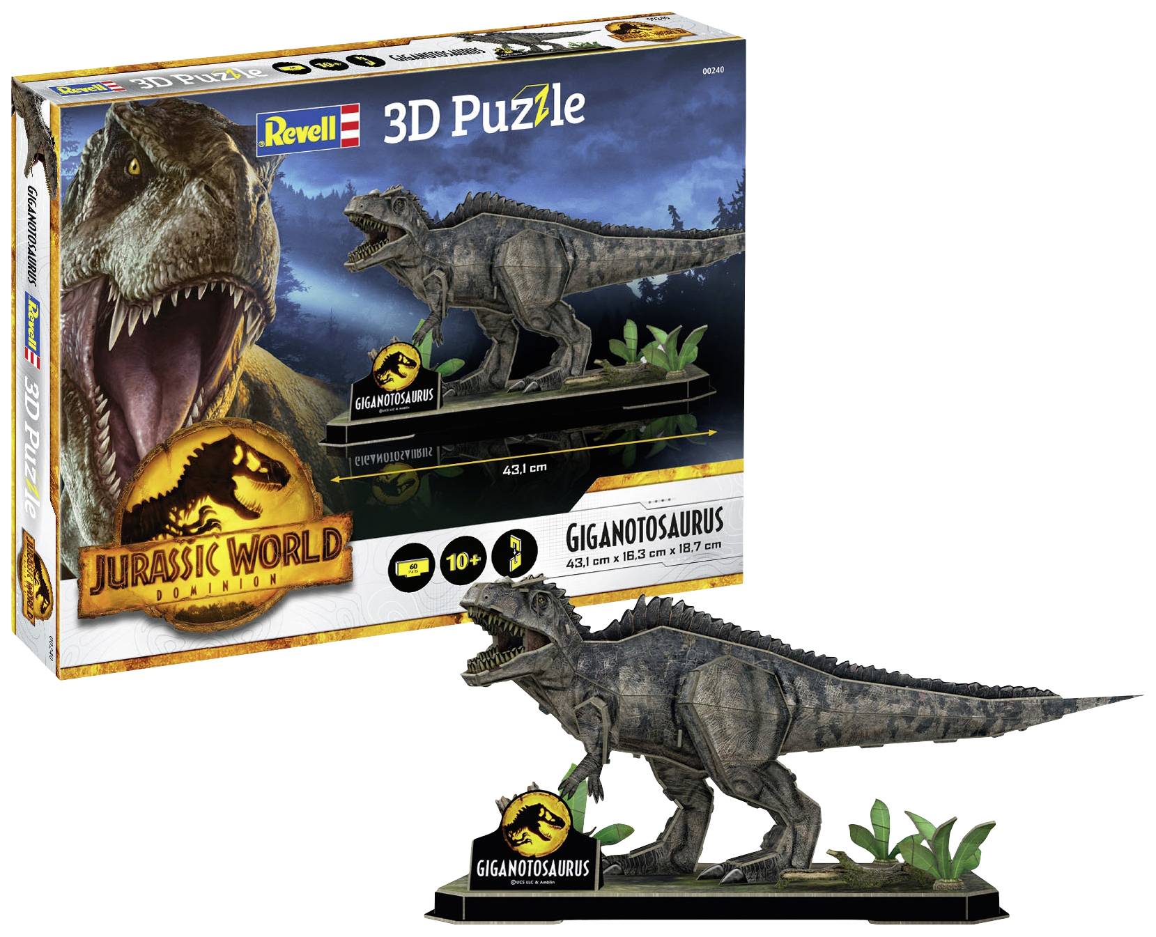 3D-Puzzle Jurassic World Dominion - Giganotosaurus 00240 Jurassic World Dominion - Giganotosaurus 1St.