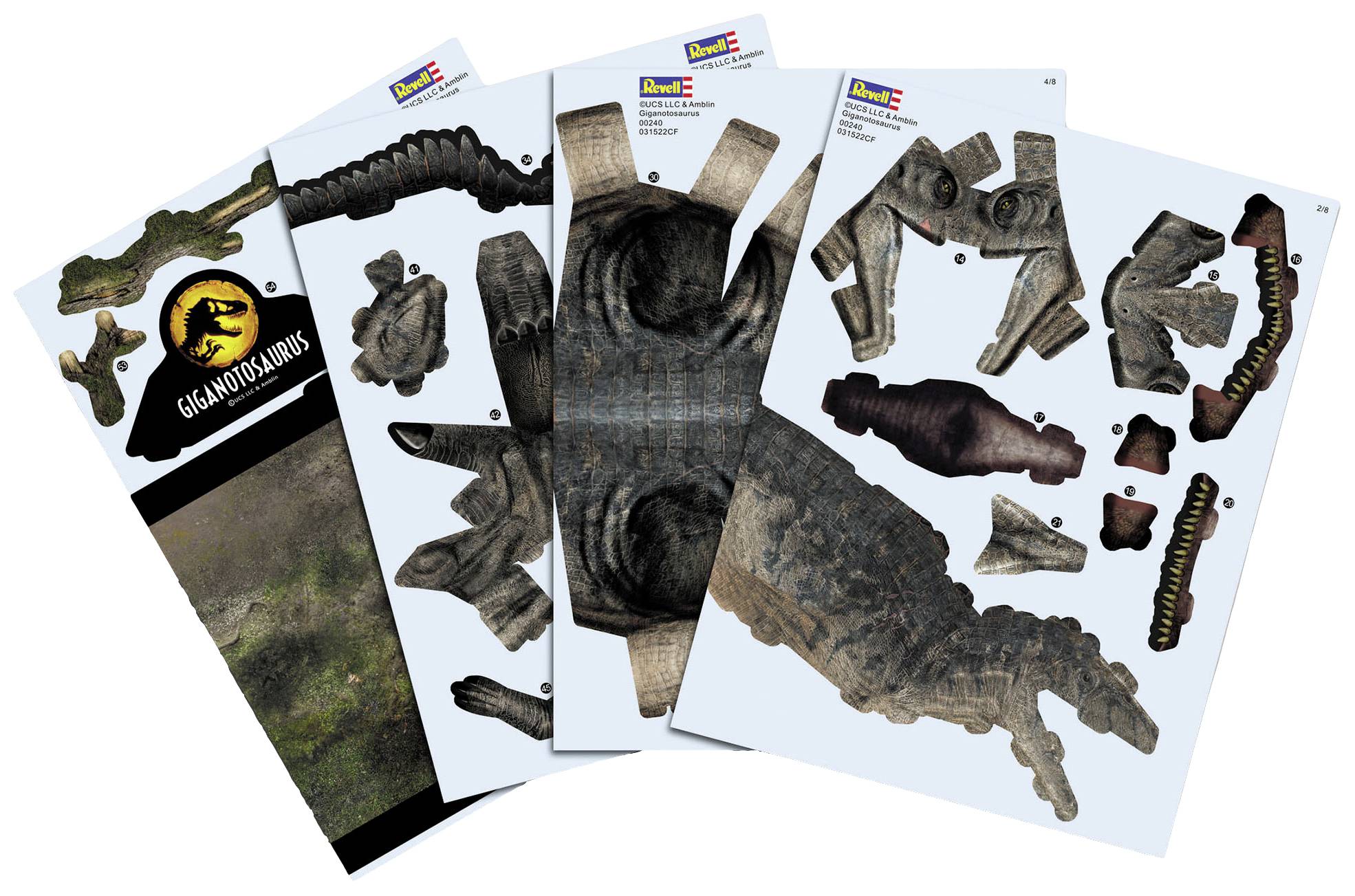 3D-Puzzle Jurassic World Dominion - Giganotosaurus 00240 Jurassic World Dominion - Giganotosaurus 1St.