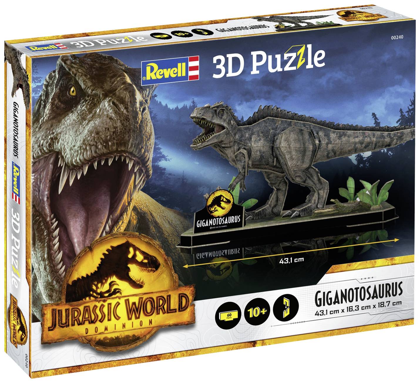 3D-Puzzle Jurassic World Dominion - Giganotosaurus 00240 Jurassic World Dominion - Giganotosaurus 1St.