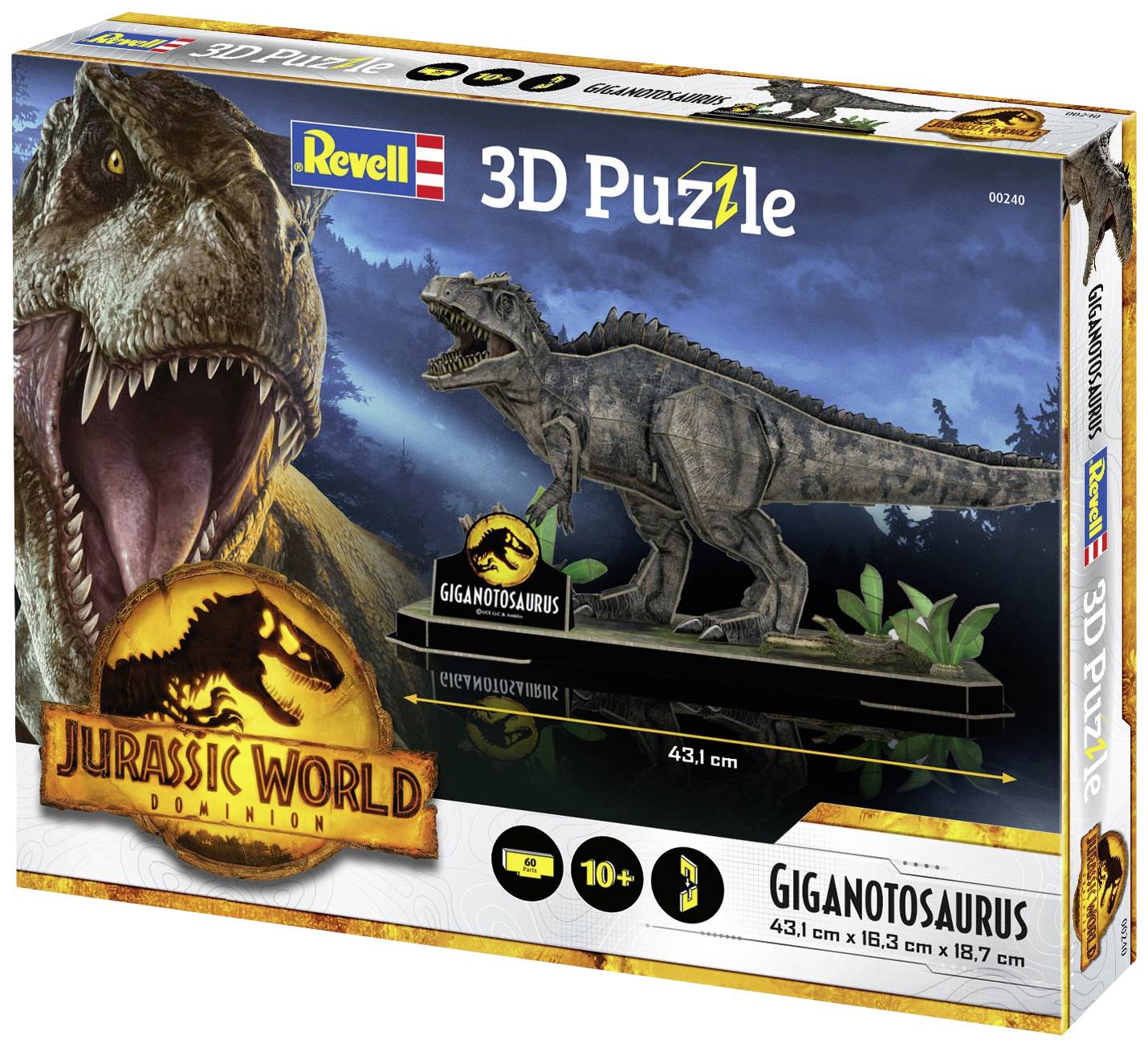 3D-Puzzle Jurassic World Dominion - Giganotosaurus 00240 Jurassic World Dominion - Giganotosaurus 1St.