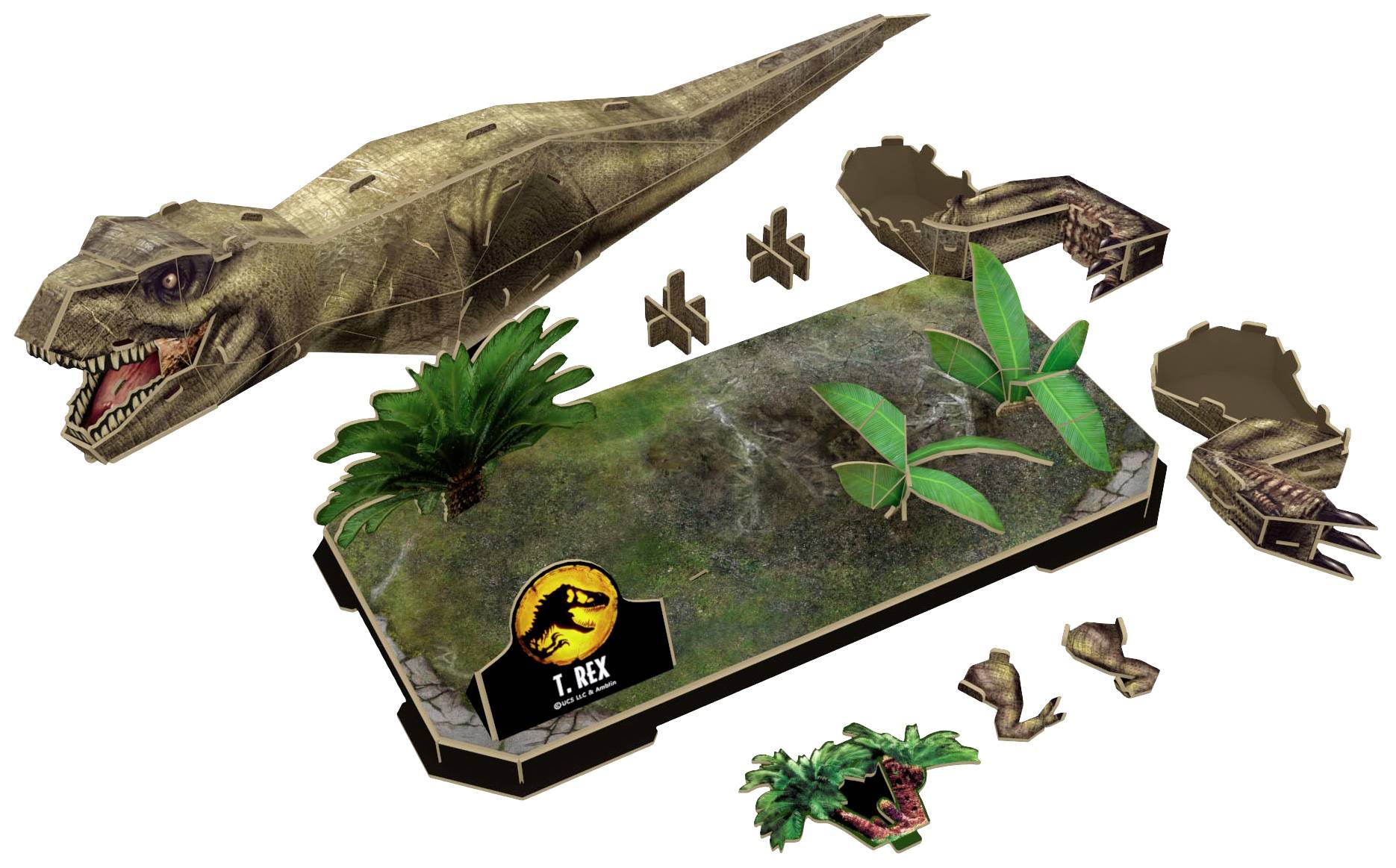 3D-Puzzle Jurassic World Dominion - T. Rex 00241 Jurassic World Dominion - T. Rex 1St.