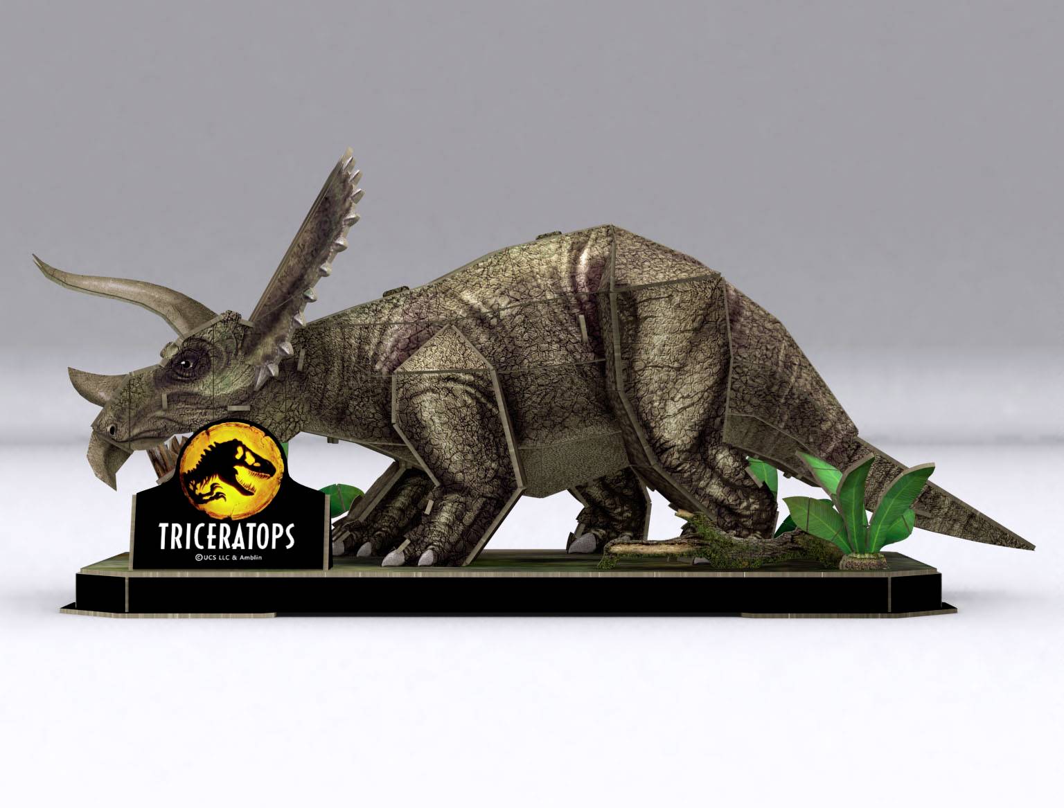 3D-Puzzle Jurassic World Dominion - Triceratops 00242 Jurassic World Dominion - Triceratops 1St.