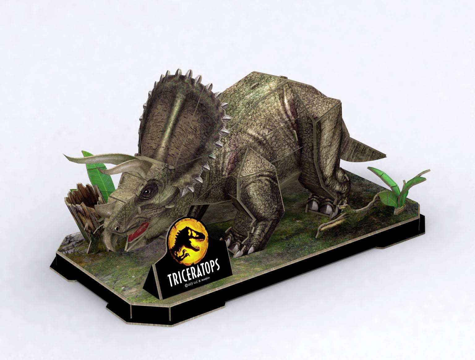 3D-Puzzle Jurassic World Dominion - Triceratops 00242 Jurassic World Dominion - Triceratops 1St.