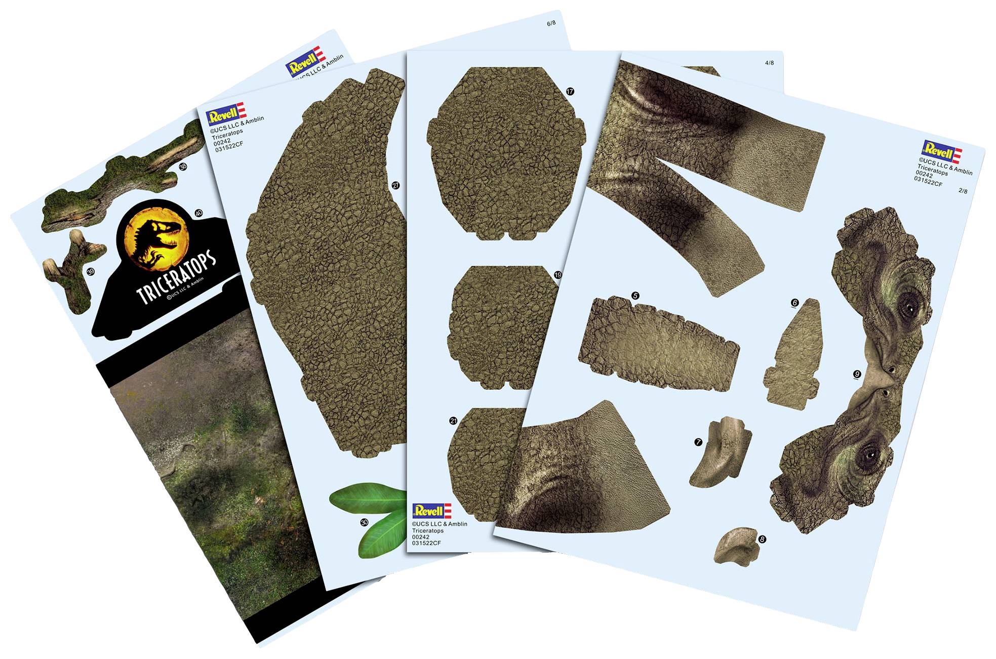 3D-Puzzle Jurassic World Dominion - Triceratops 00242 Jurassic World Dominion - Triceratops 1St.