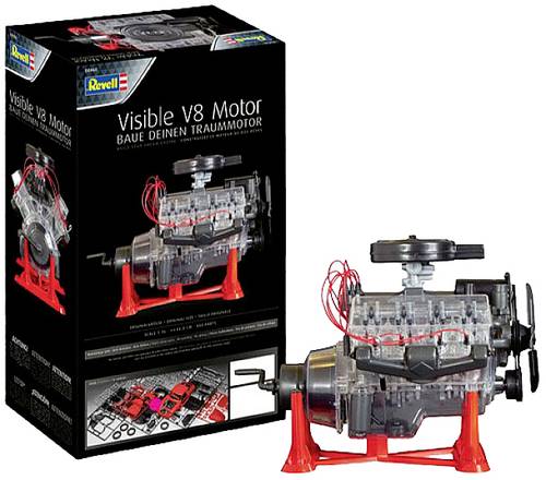 Revell Visible V-8 Engine Motor 00460 Bausatz ab 10 Jahre