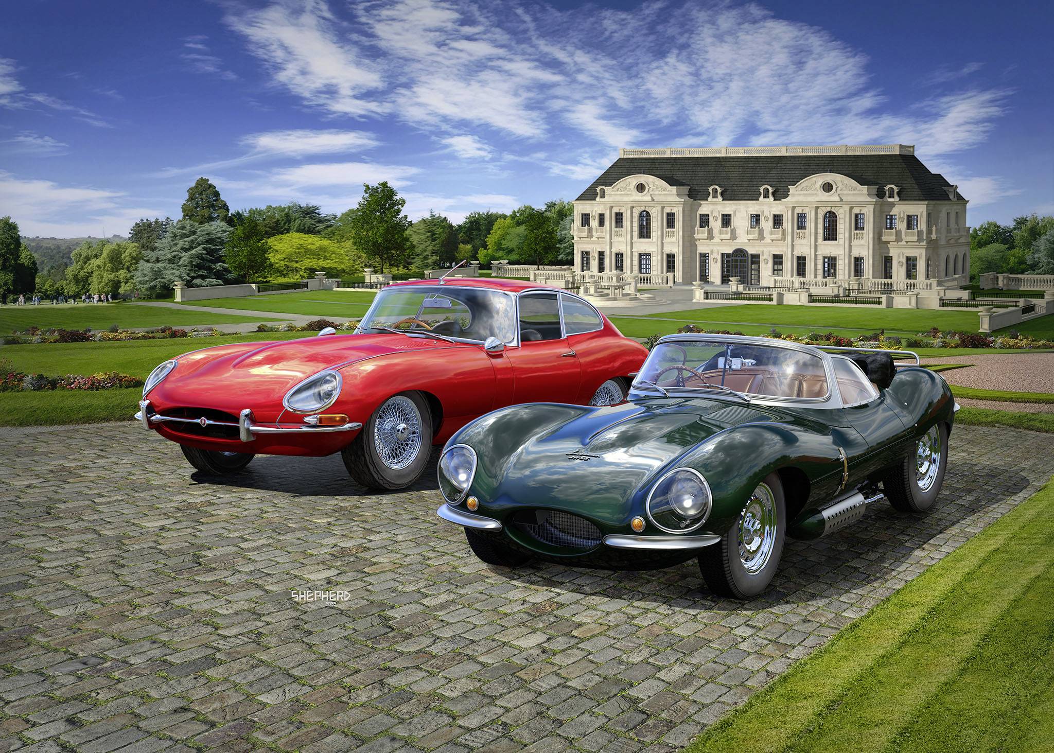 Revell 05667 Geschenkset Jaguar 100th Anniversary Automodell Bausatz 1:24