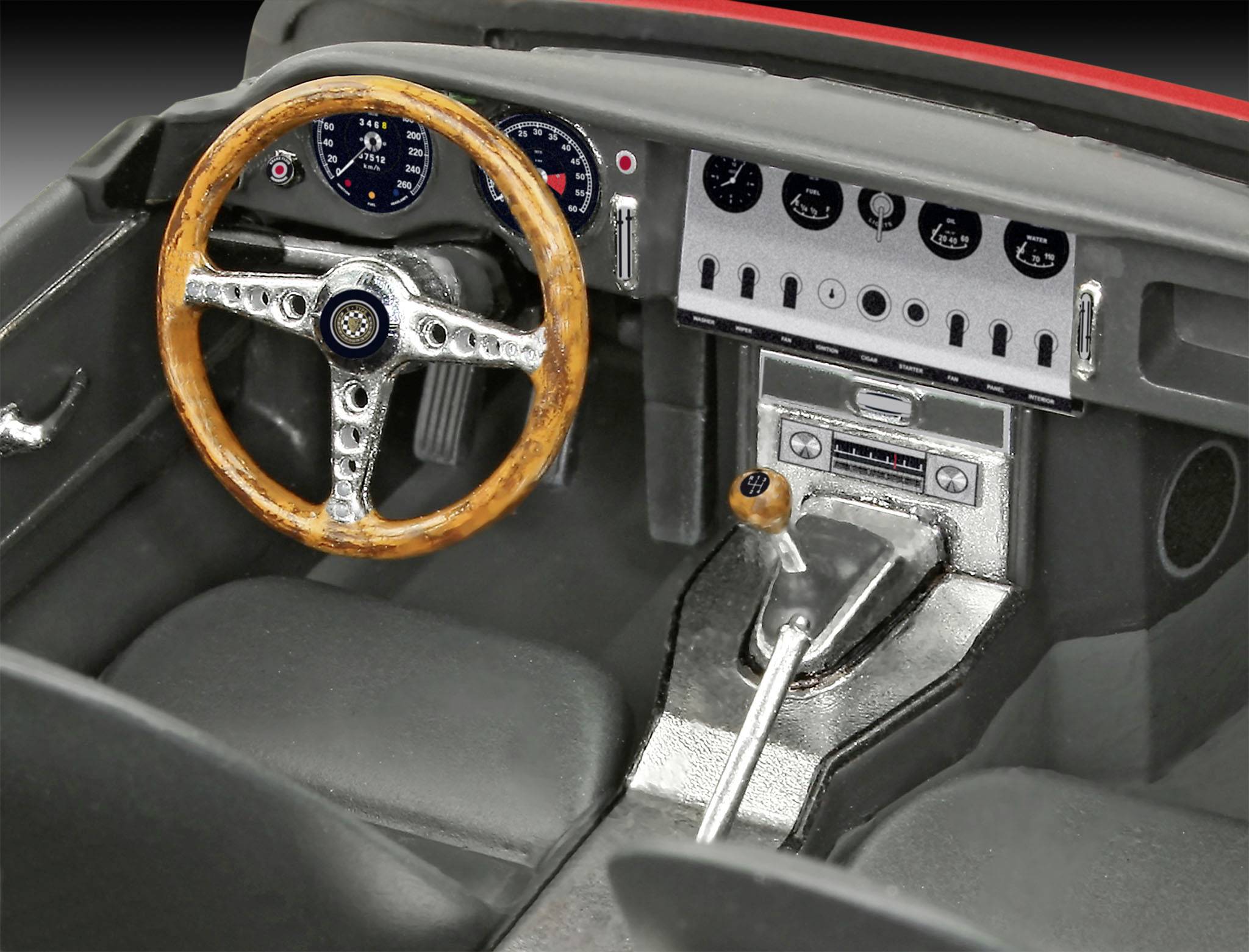 Revell 05667 Geschenkset Jaguar 100th Anniversary Automodell Bausatz 1:24