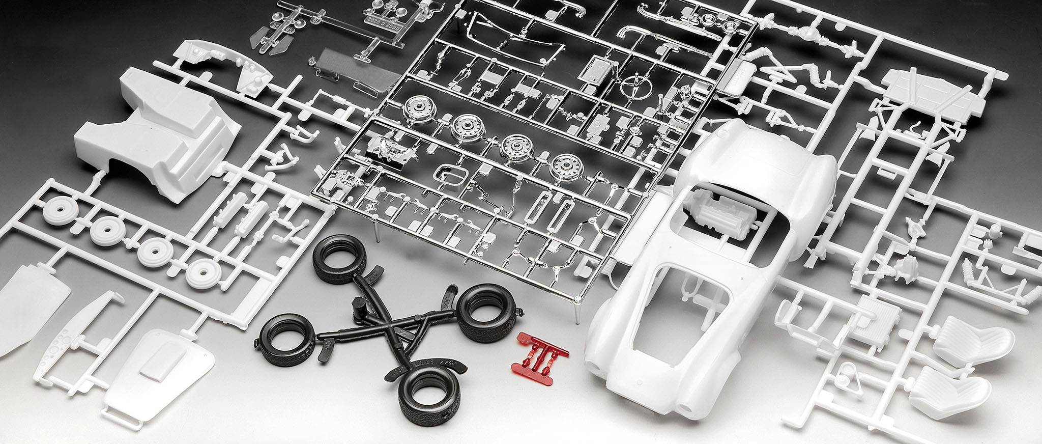 Revell 07708 65 Shelby Cobra 427 Automodell Bausatz 1:24