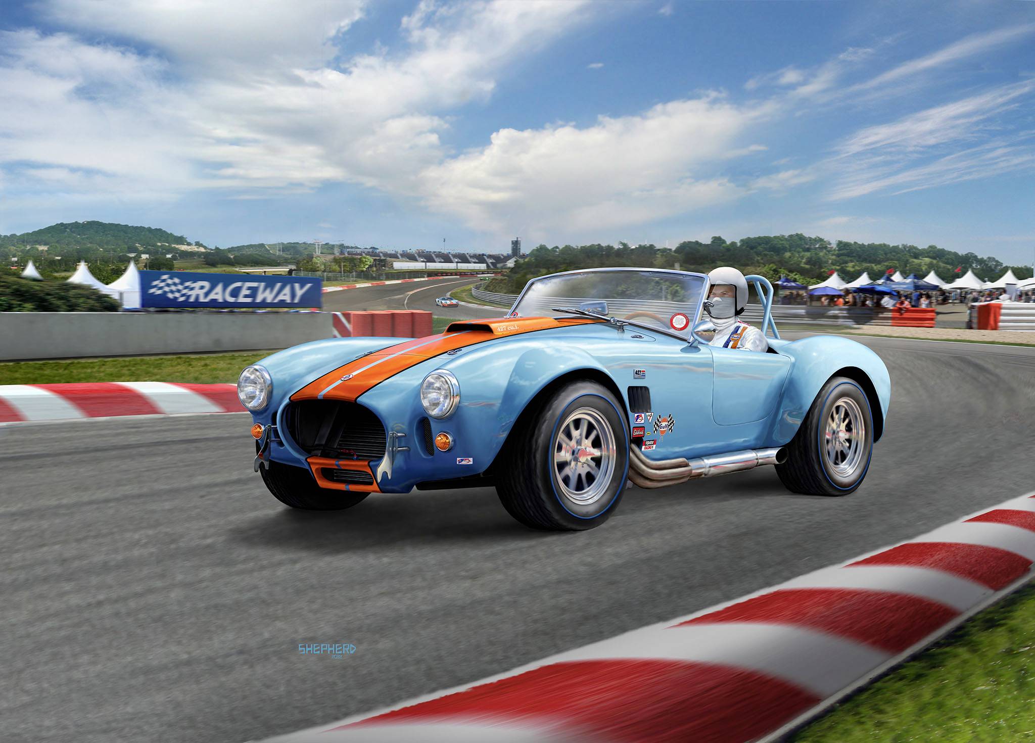 Revell 07708 65 Shelby Cobra 427 Automodell Bausatz 1:24