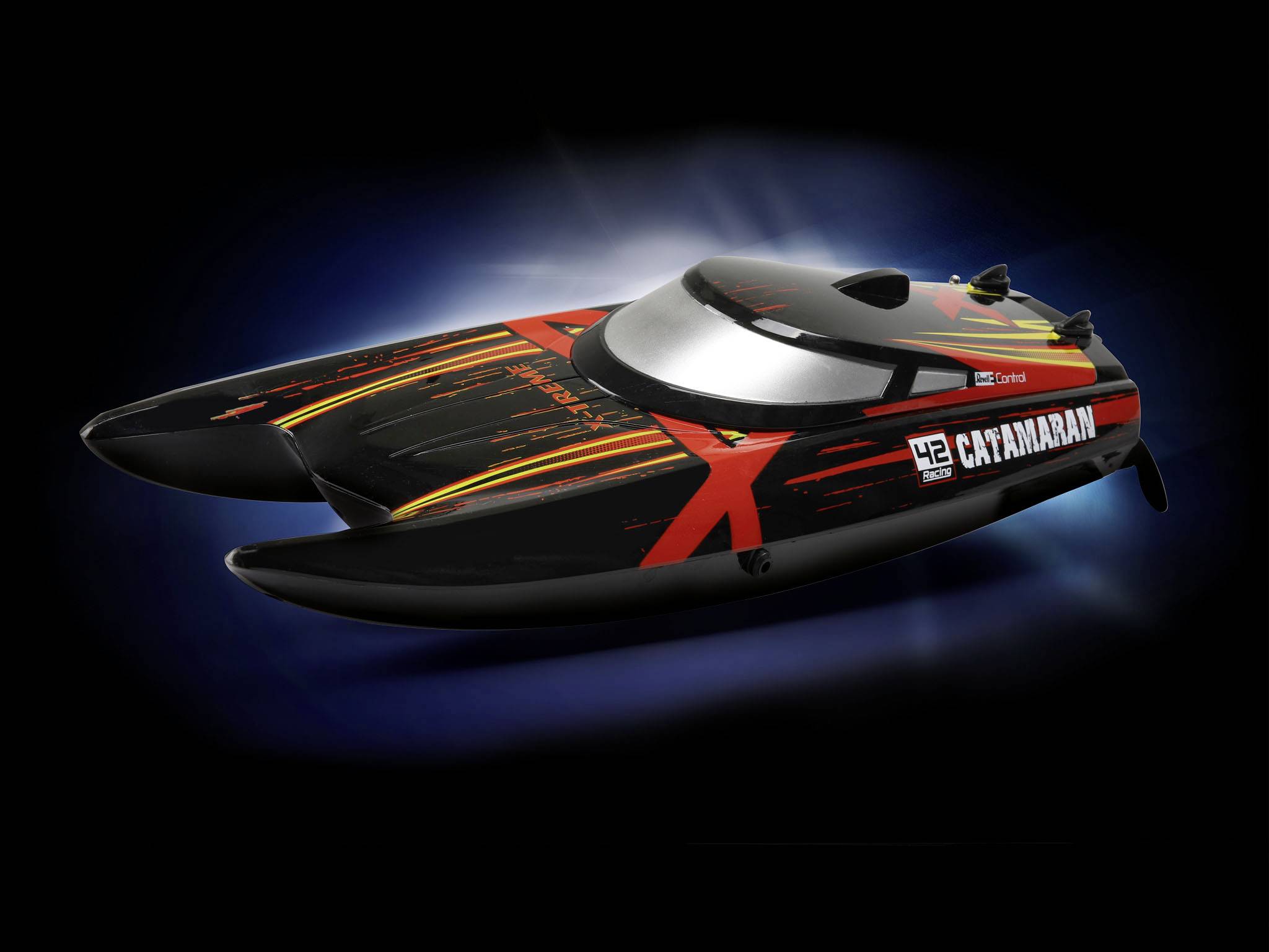 Revell Control X-TREME Boat Catamaran RC Einsteiger Motorboot RtR 440mm