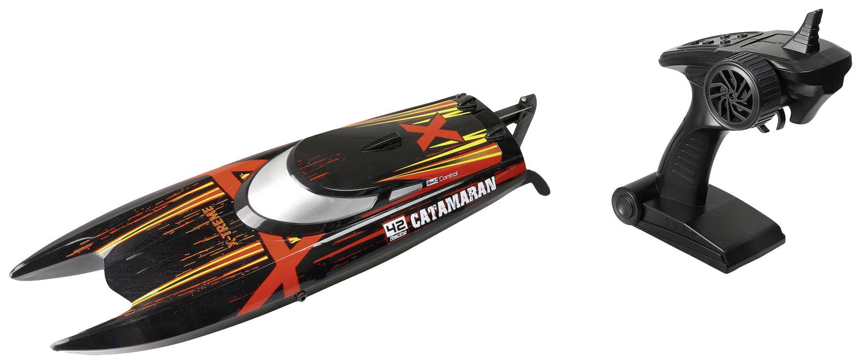 Revell Control X-TREME Boat Catamaran RC Einsteiger Motorboot RtR 440mm