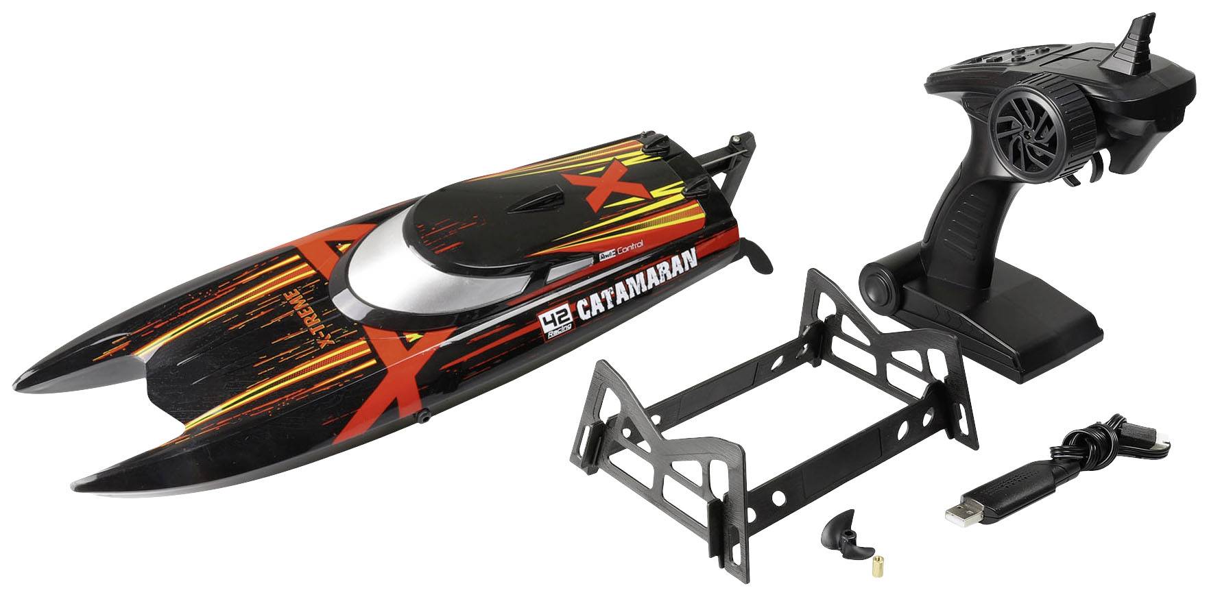 Revell Control X-TREME Boat Catamaran RC Einsteiger Motorboot RtR 440mm