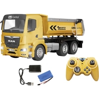Revell Control 24454 RC Dumper Truck MAN TGS 33.510 6X4 BB CH 1:14 RC Einsteiger Funktionsmodell El Revell Control 24454 RC Dumper Truck MAN TGS 33.510 6X4 BB CH 1:14 RC Einsteiger Funktionsmodell El