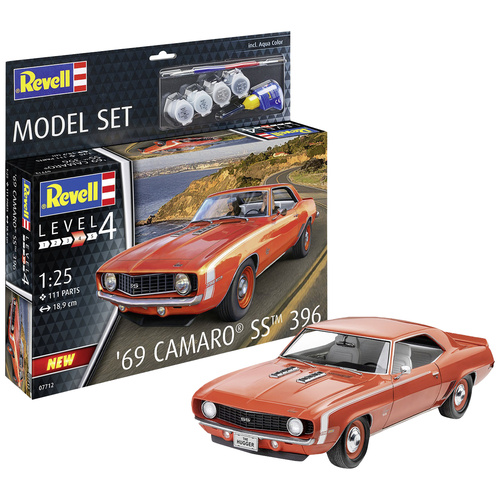Revell 67712 Model Set '69 Camaro® SS™ 396 Automodell Bausatz 1:25