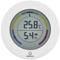 Renkforce Thermo-/Hygrometer Silber RF-5235480 Renkforce Thermo-/Hygrometer Silber RF-5235480