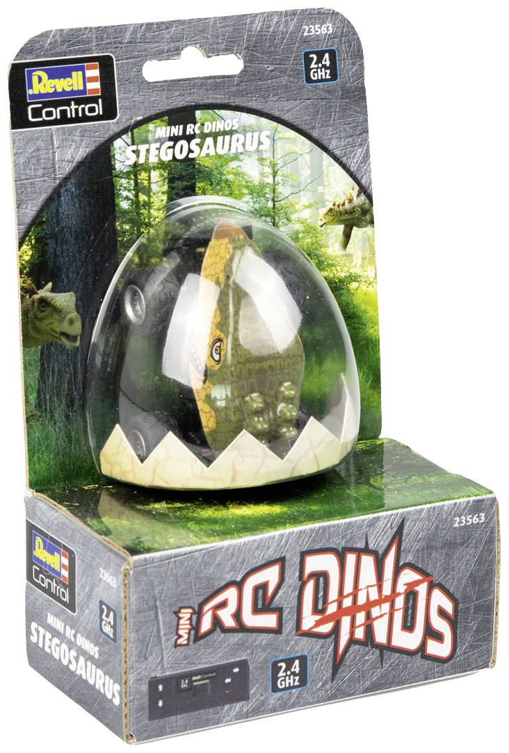 Revell Control 23563 RC Mini Dino Stegosaurus RC Modellauto Elektro Buggy inkl. Akku und Ladekabel