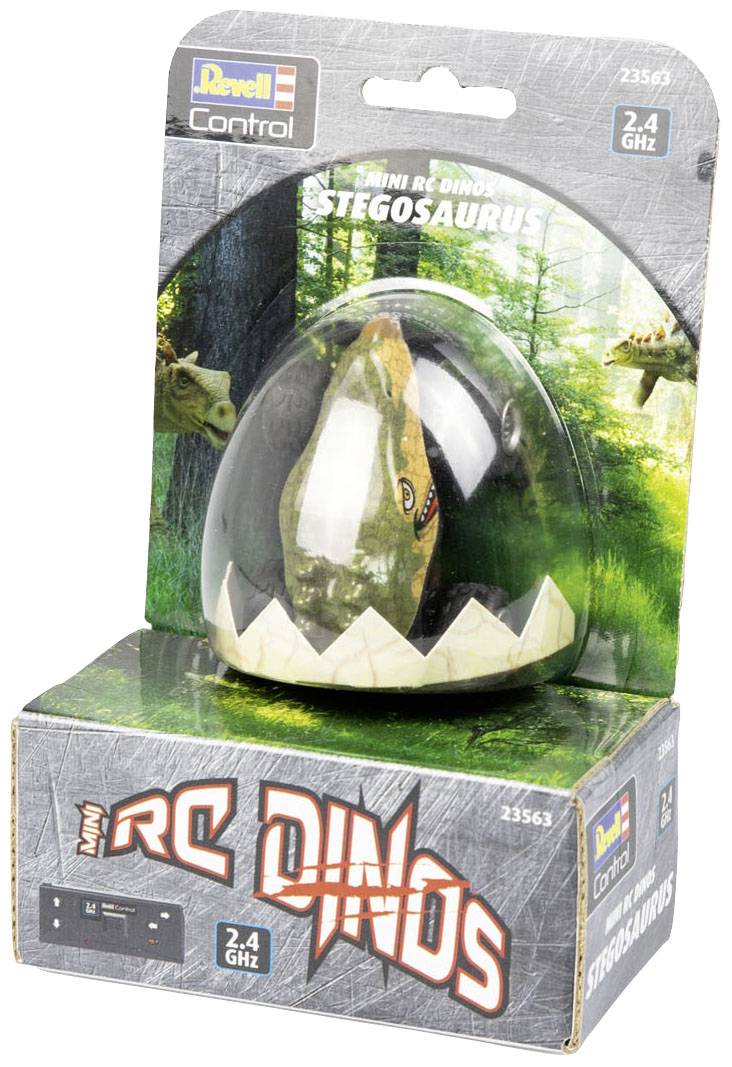 Revell Control 23563 RC Mini Dino Stegosaurus RC Modellauto Elektro Buggy inkl. Akku und Ladekabel