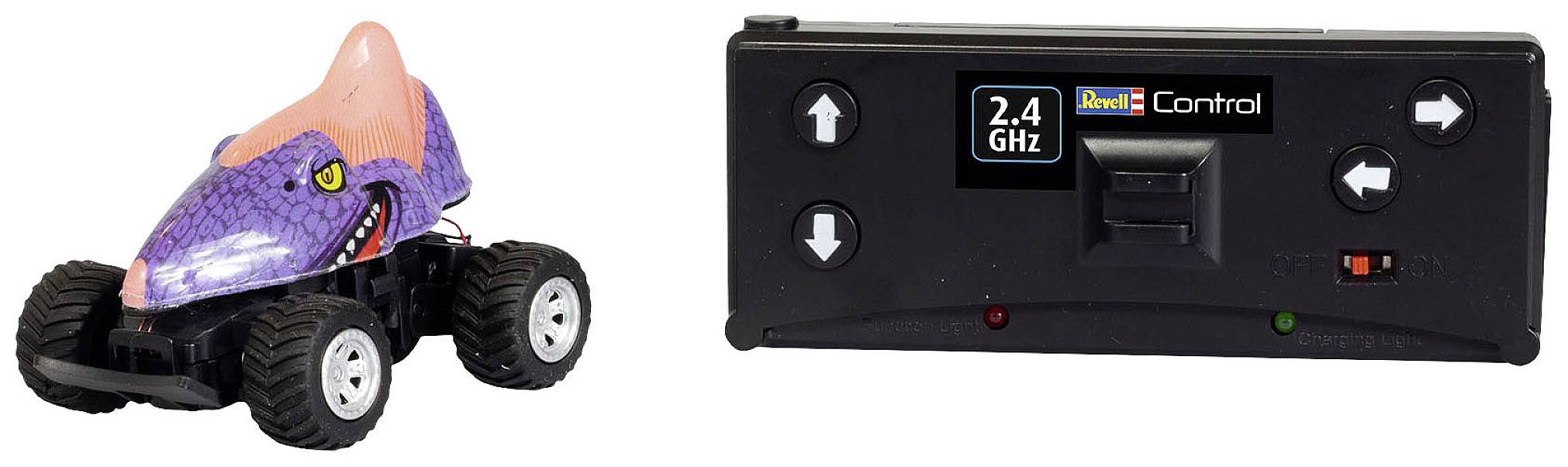 Revell Control 23565 RC Mini Dino Quetzalcoatlus RC Modellauto Elektro Buggy inkl. Akku und Ladekab