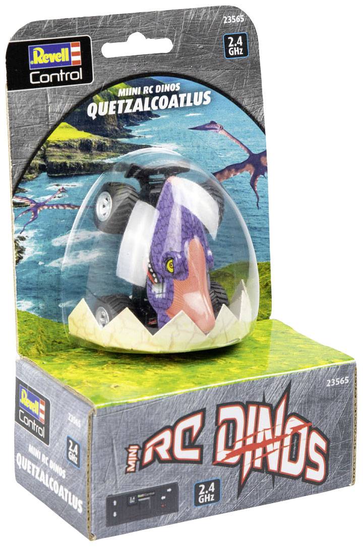 Revell Control 23565 RC Mini Dino Quetzalcoatlus RC Modellauto Elektro Buggy inkl. Akku und Ladekabel