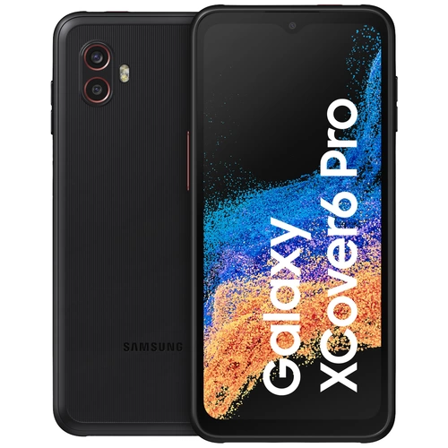 Samsung XCover6 Pro Enterprise Edition Outdoor Smartphone 128GB 16.8cm (6.6 Zoll) Schwarz Android™ 12 Dual-SIM Samsung XCover6 Pro Enterprise Edition Outdoor Smartphone 128GB 16.8cm (6.6 Zoll) Schwarz Android™ 12 Dual-SIM