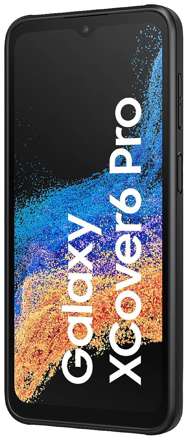 Samsung XCover6 Pro Enterprise Edition (generalüberholt) (sehr gut) 128GB Schwarz 16.8cm (6.6 Zoll) Outdoor Smartphone