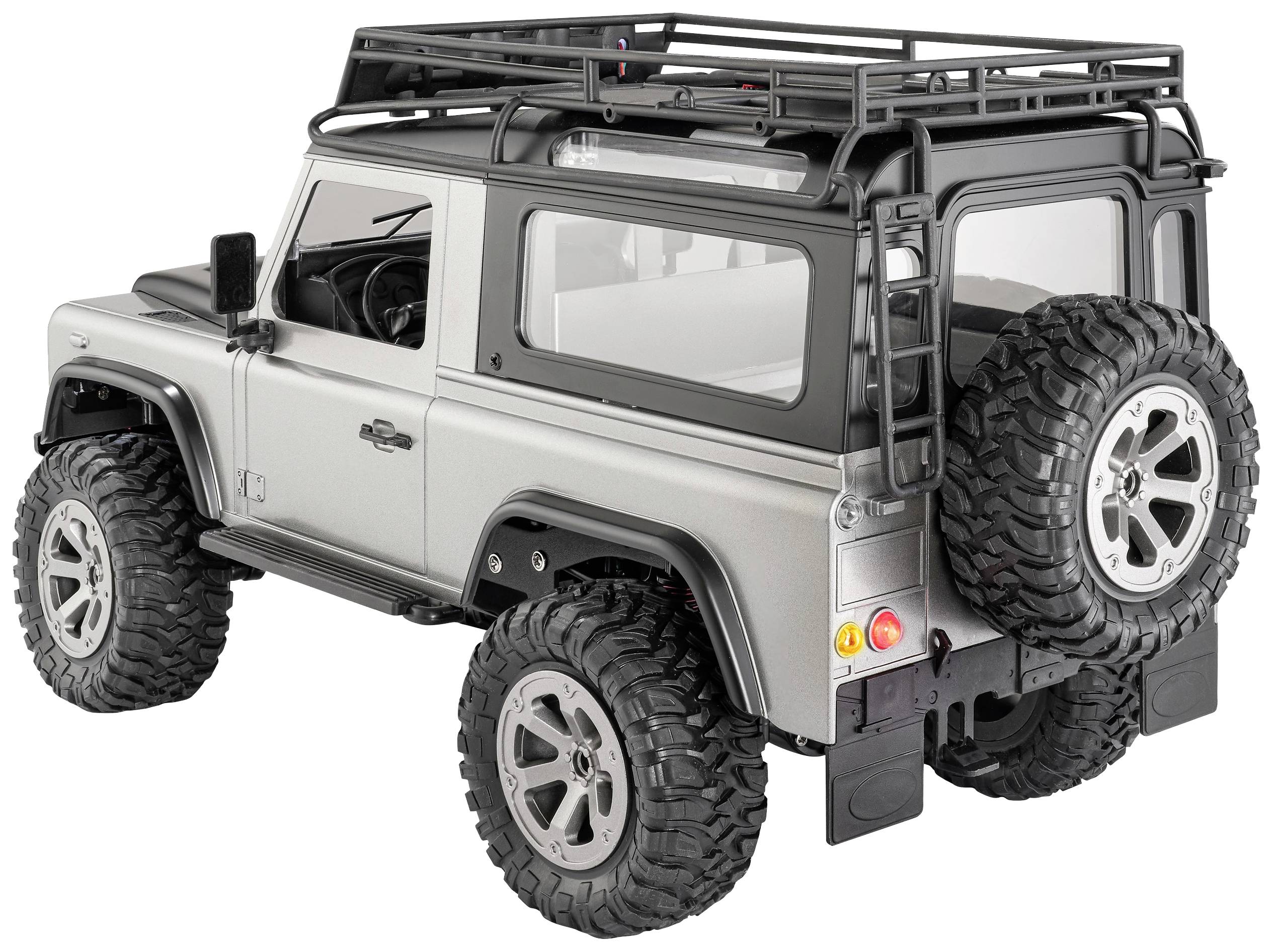 Reely Silber Brushed 1:16 RC Modellauto Elektro Crawler Allradantrieb ...