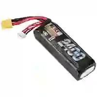 Reely Modellbau-Akkupack (LiPo) 11.1V 2400 mAh Zellen-Zahl: 3 45 C Softcase XT60H Reely Modellbau-Akkupack (LiPo) 11.1V 2400 mAh Zellen-Zahl: 3 45 C Softcase XT60H