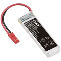 Reely Modellbau-Akkupack (LiPo) 3.7 V 600 mAh Zellen-Zahl: 1 25 C Softcase BEC Reely Modellbau-Akkupack (LiPo) 3.7 V 600 mAh Zellen-Zahl: 1 25 C Softcase BEC