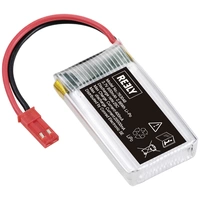 Reely Modellbau-Akkupack (LiPo) 3.7 V 800 mAh Zellen-Zahl: 1 25 C Softcase BEC Reely Modellbau-Akkupack (LiPo) 3.7 V 800 mAh Zellen-Zahl: 1 25 C Softcase BEC