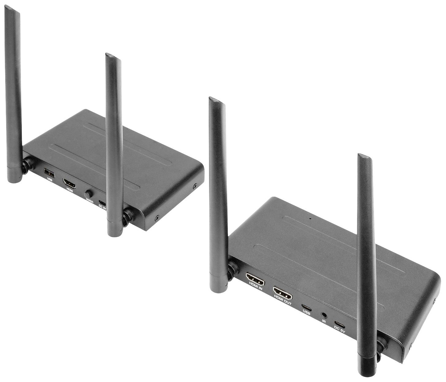 Digitus DS-55321 HDMI-Funkübertragung (Set) 50m 5GHz 1920 x 1080 Pixel