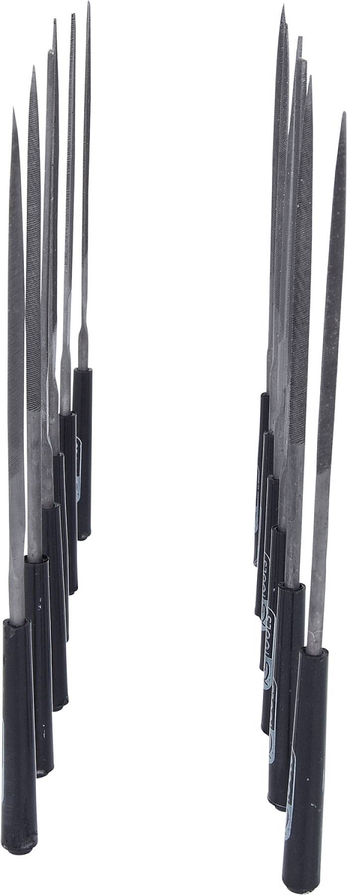 KS Tools 140.3050 Nadelfeilen-Satz mit Kunststoffheft, 12-tlg Länge 90mm 1St.