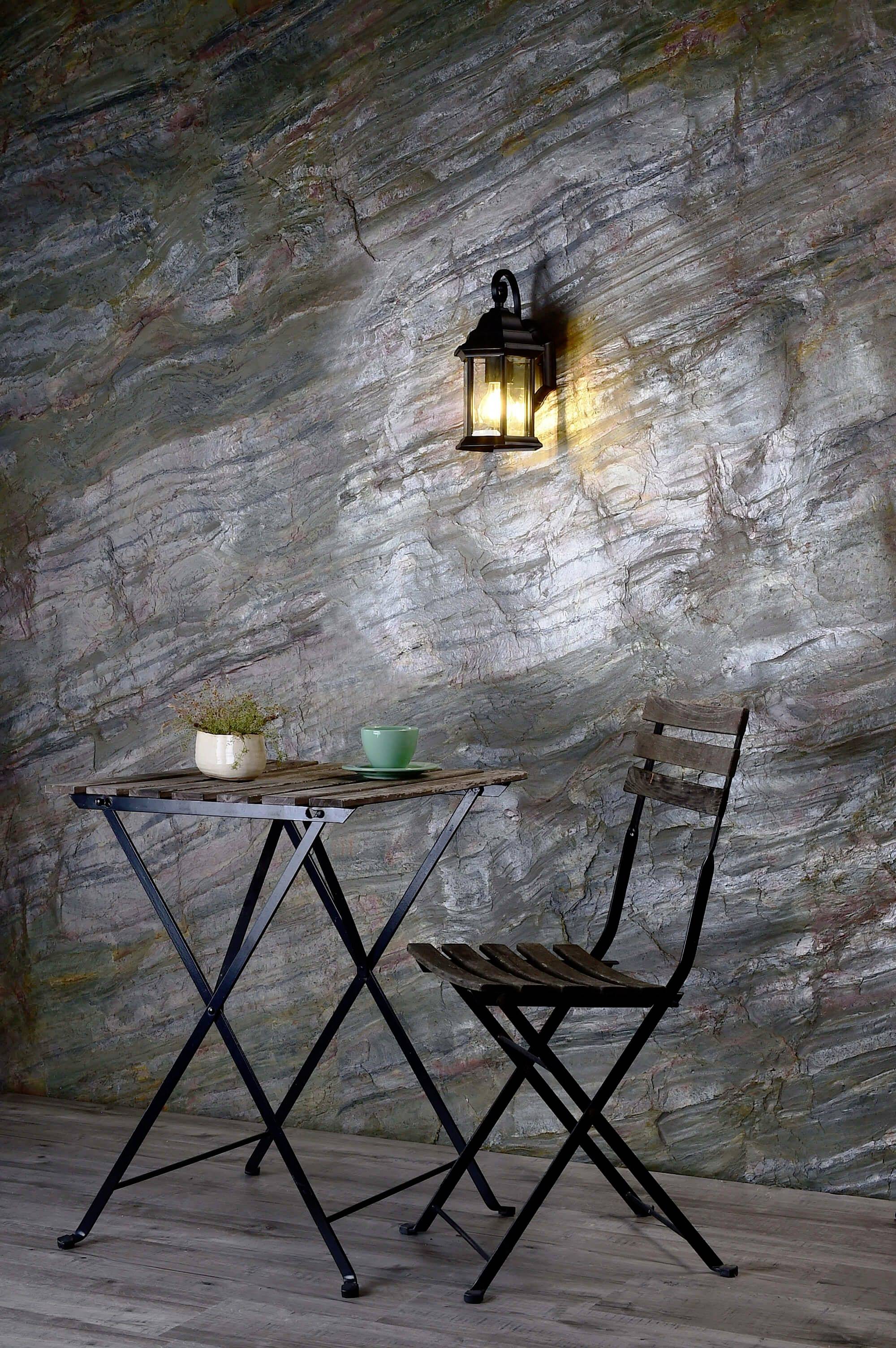 Deko Light Saiph 341244 Wandleuchte E27 Schwarz, Transluzent