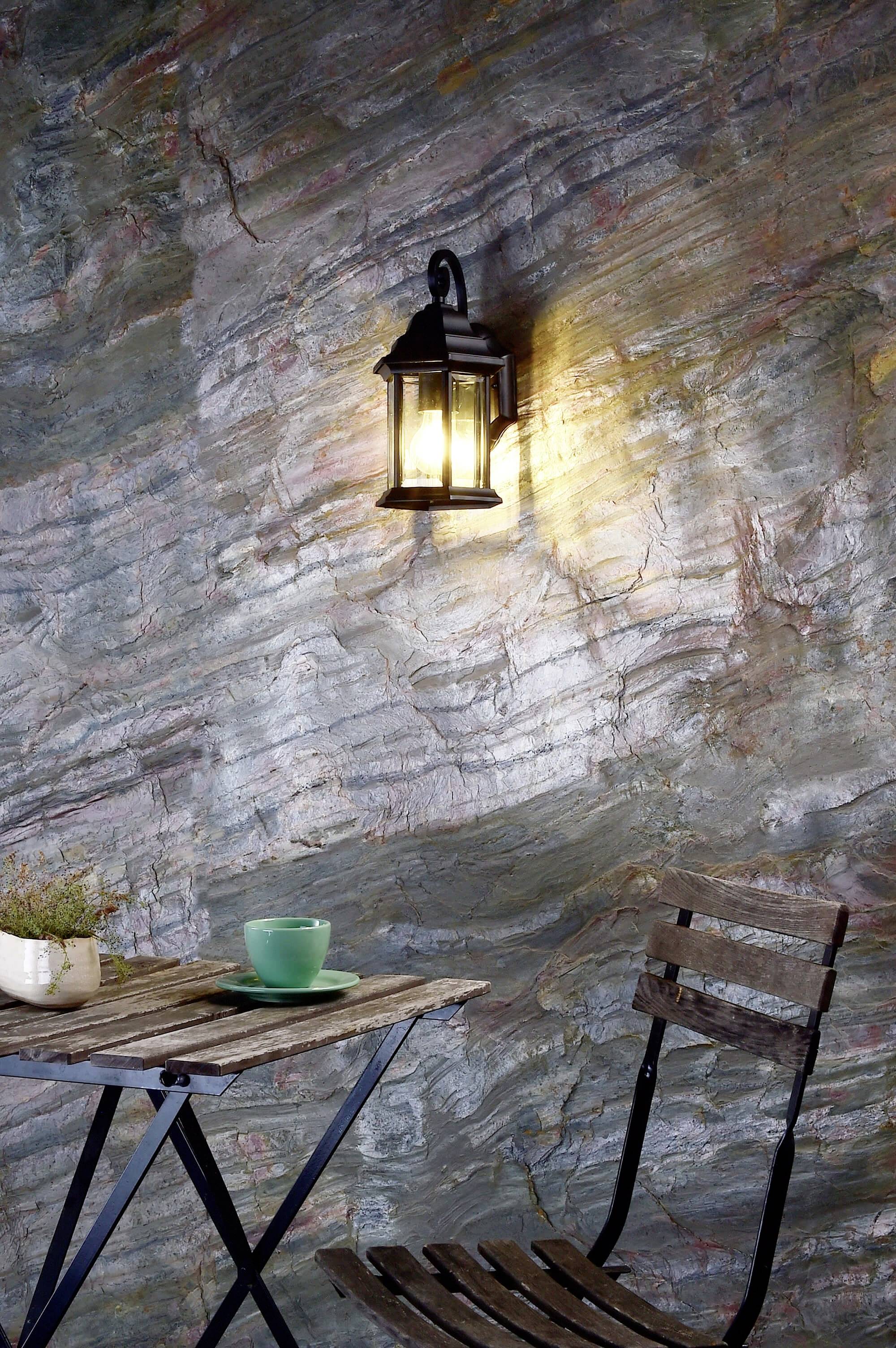 Deko Light Saiph 341244 Wandleuchte E27 Schwarz, Transluzent