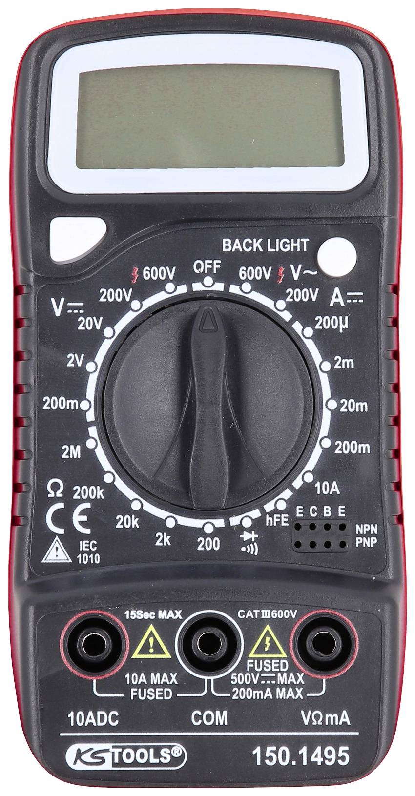 KS Tools 150.1495 Hand-Multimeter digital