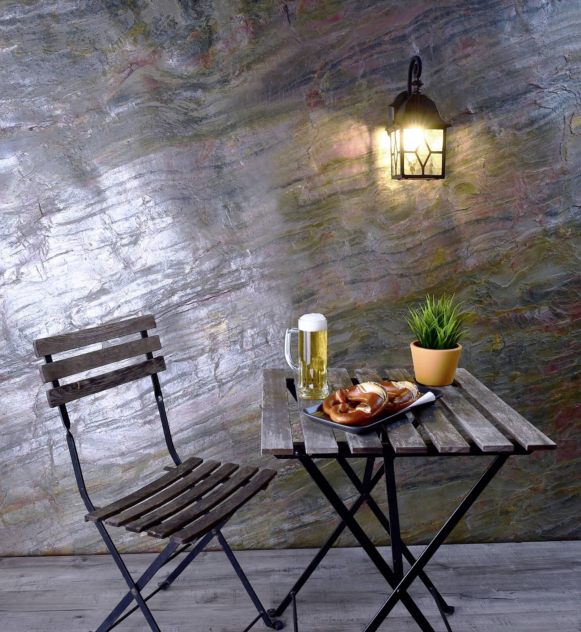 Deko Light Sargas 341245 Wandleuchte E27 Schwarz