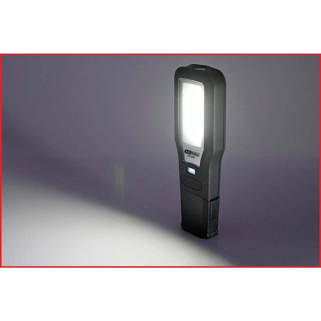 KS Tools 150.4490 Mobile Werkstatt-Handlampe, knickbar, 550 Lumen 2021 Energieeffizienzklasse n.rel
