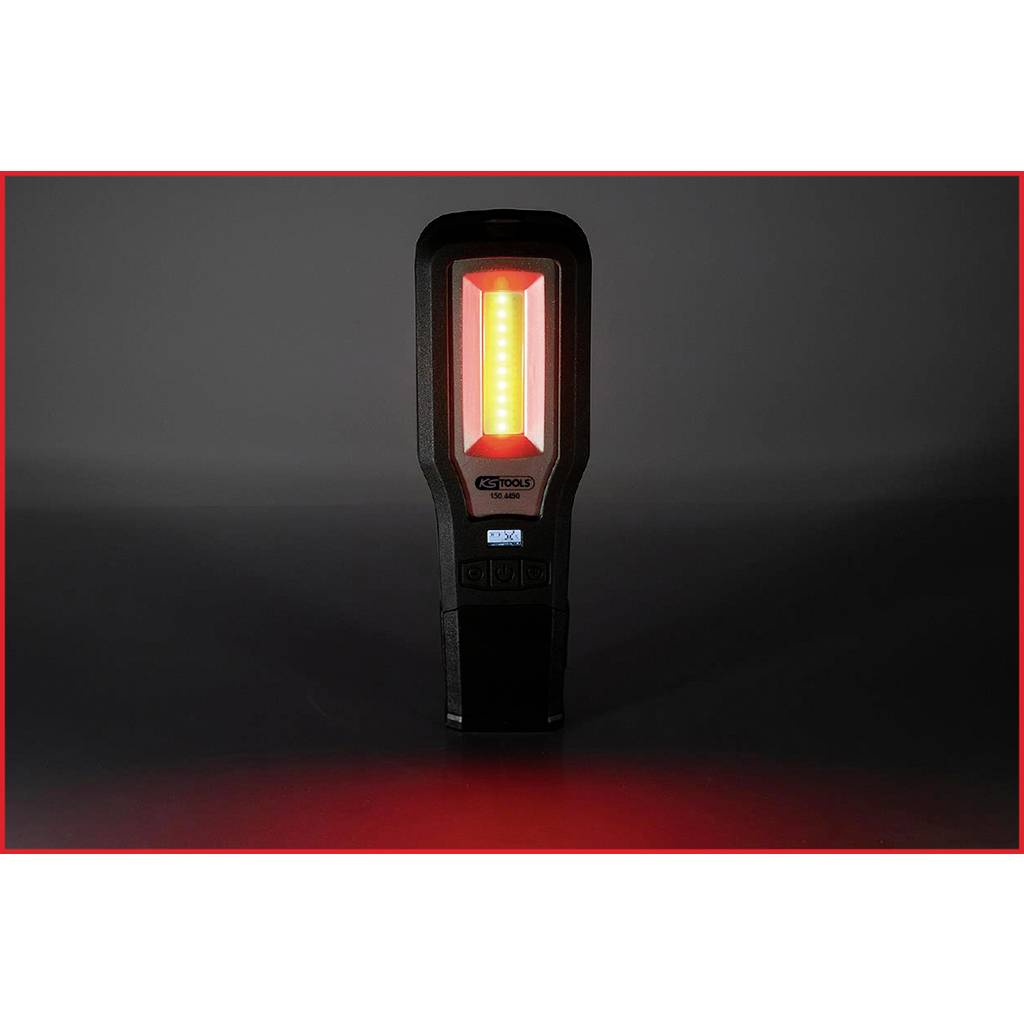 KS Tools 150.4490 Mobile Werkstatt-Handlampe, knickbar, 550 Lumen 2021 Energieeffizienzklasse n.rel
