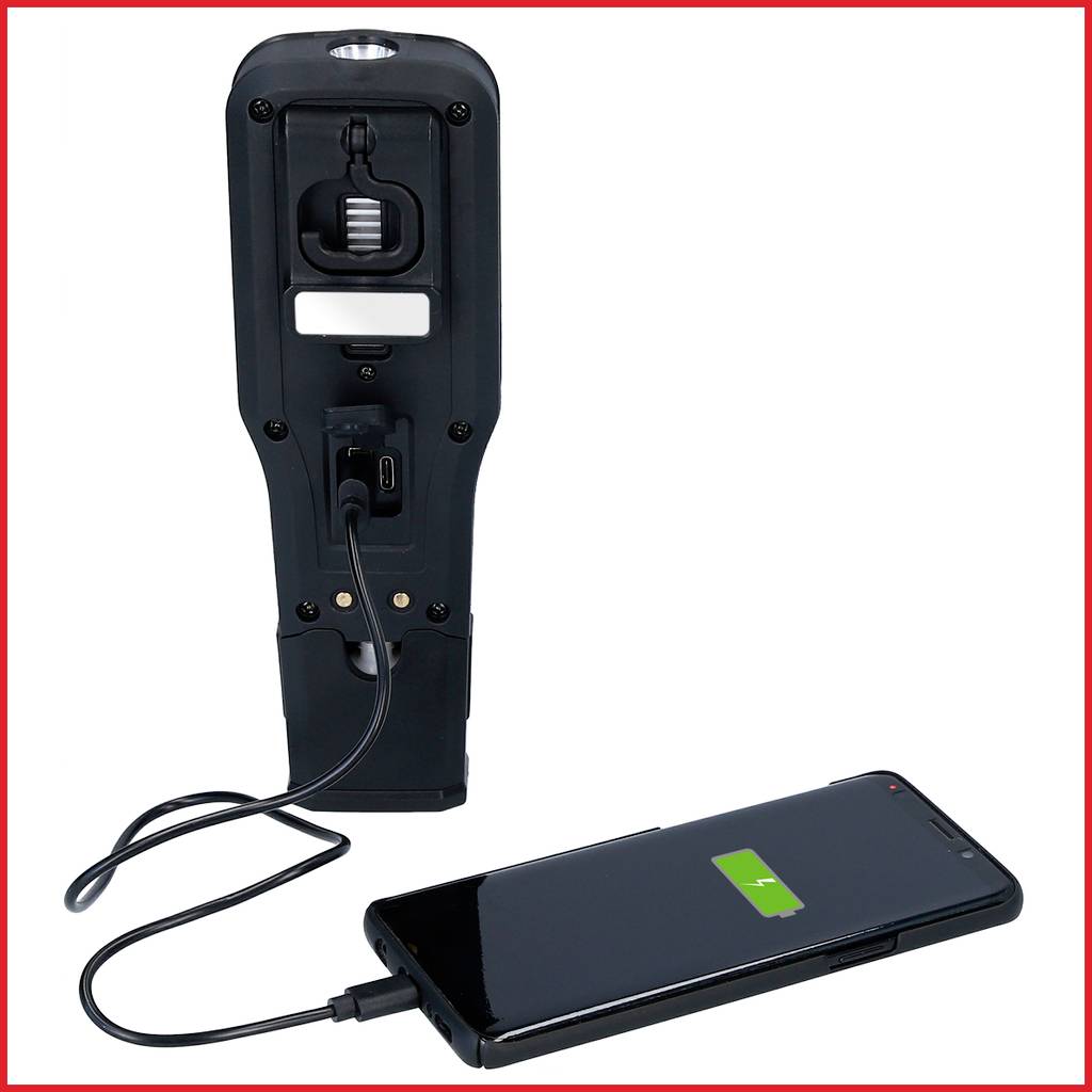 KS Tools 150.4490 Mobile Werkstatt-Handlampe, knickbar, 550 Lumen 2021 Energieeffizienzklasse n.rel